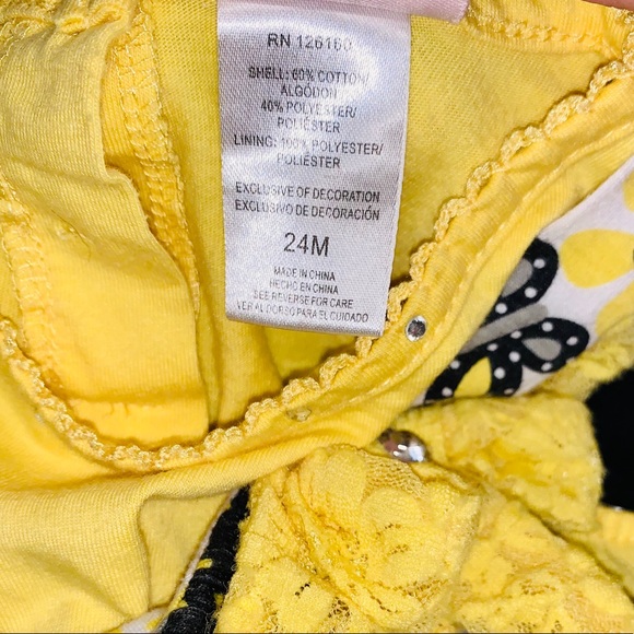 2T 24M bubble top outfit with ruffle leggings set - Picture 7 of 9